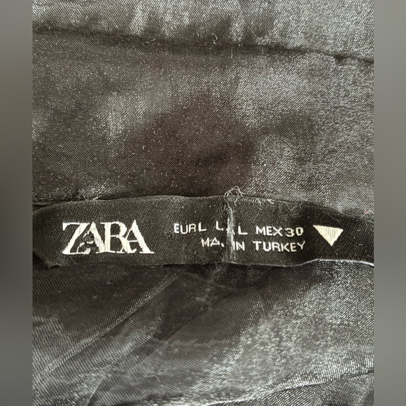 NWOT Poplin/Organza Semi-Sheer Oversize Shirt. Size L. . - Picture 6 of 7